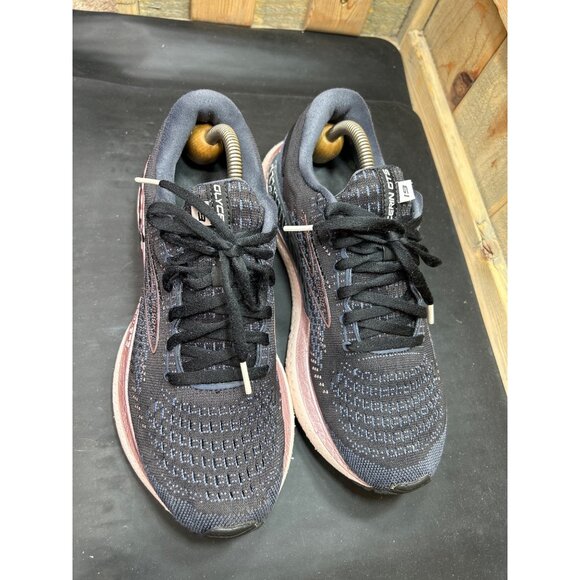 Brooks Glycerin 19 Womens Running Shoes Size 10 Black Pink Cushioned - Picture 3 of 11
